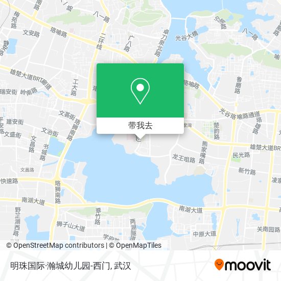 明珠国际·瀚城幼儿园-西门地图