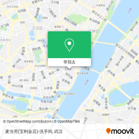 麦当劳(宝利金店)-洗手间地图