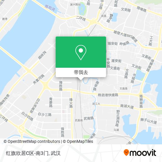 红旗欣居C区-南3门地图