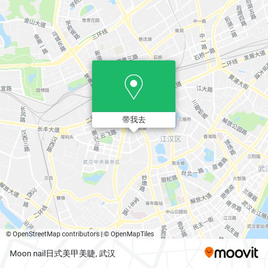 Moon nail日式美甲美睫地图