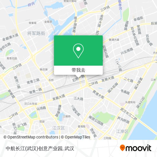 中航长江(武汉)创意产业园地图
