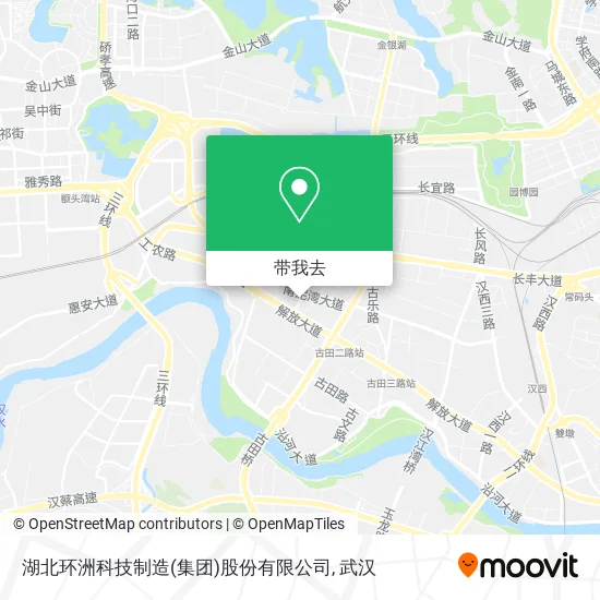 湖北环洲科技制造(集团)股份有限公司地图