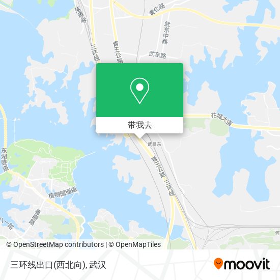 三环线出口(西北向)地图