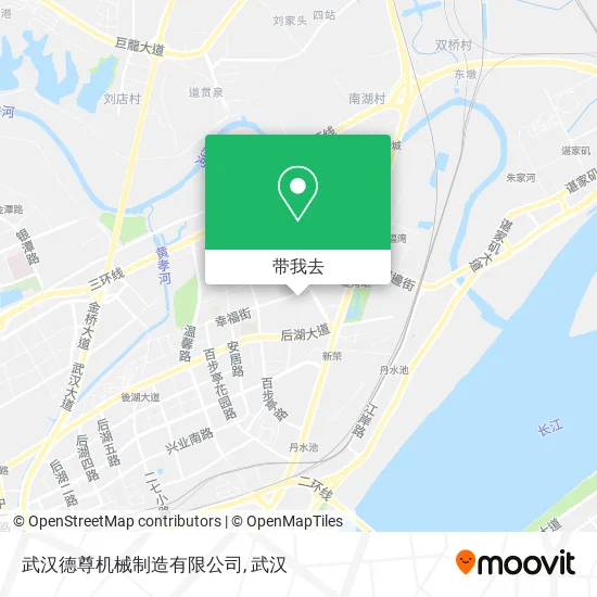 武汉德尊机械制造有限公司地图