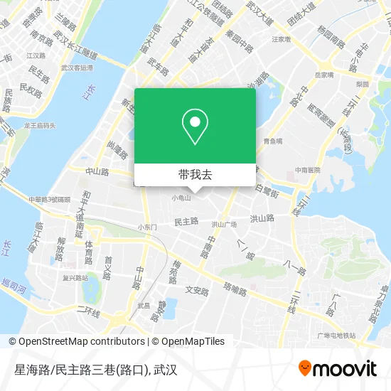 星海路/民主路三巷(路口)地图