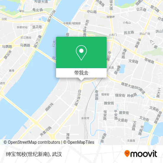 绅宝驾校(世纪新南)地图