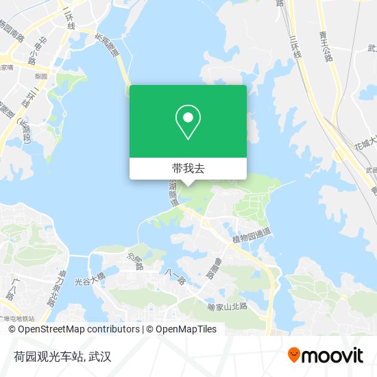 荷园观光车站地图