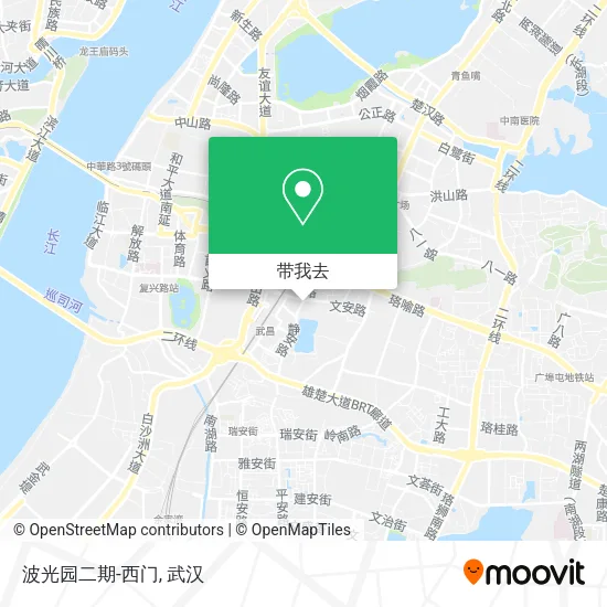 波光园二期-西门地图