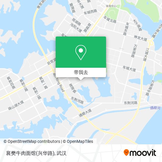 襄樊牛肉面馆(兴华路)地图