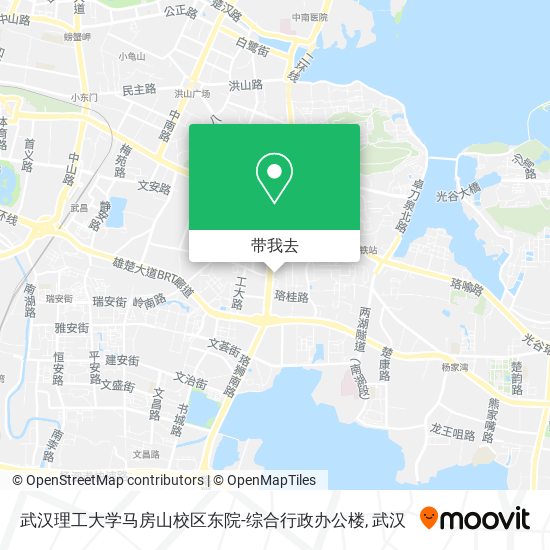 武汉理工大学马房山校区东院-综合行政办公楼地图