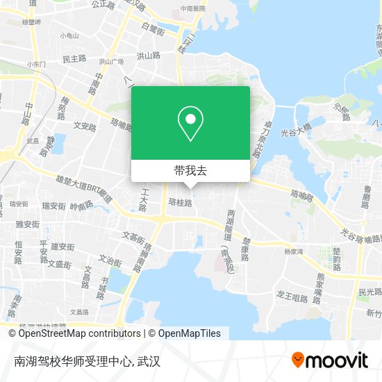 南湖驾校华师受理中心地图