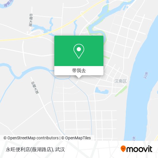 永旺便利店(薇湖路店)地图