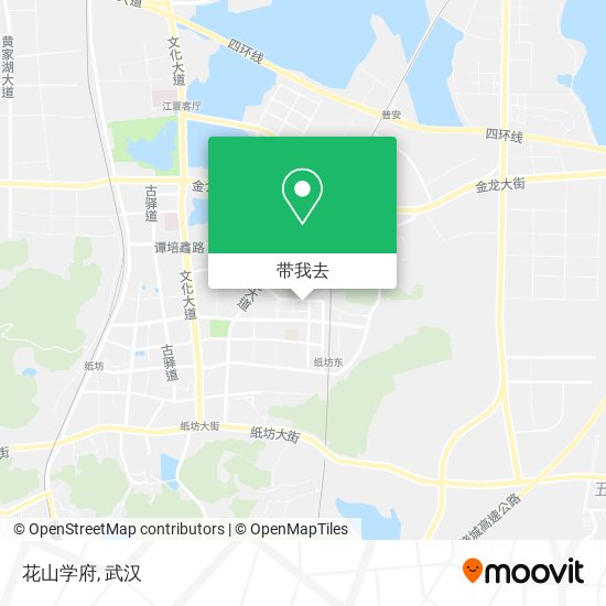 花山学府地图