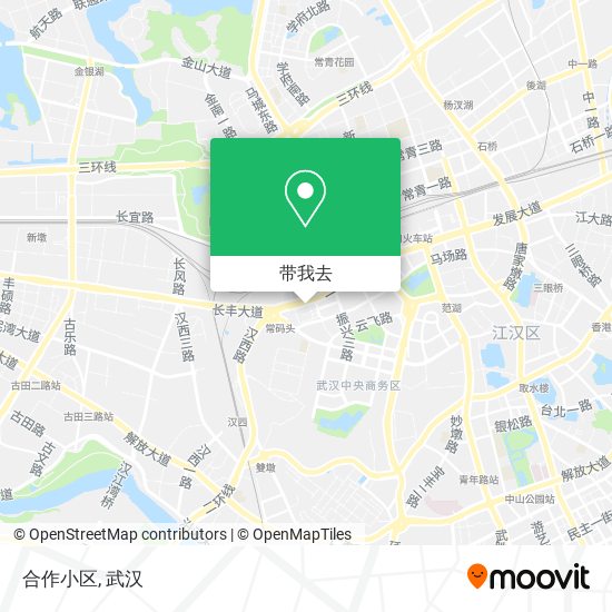 合作小区地图