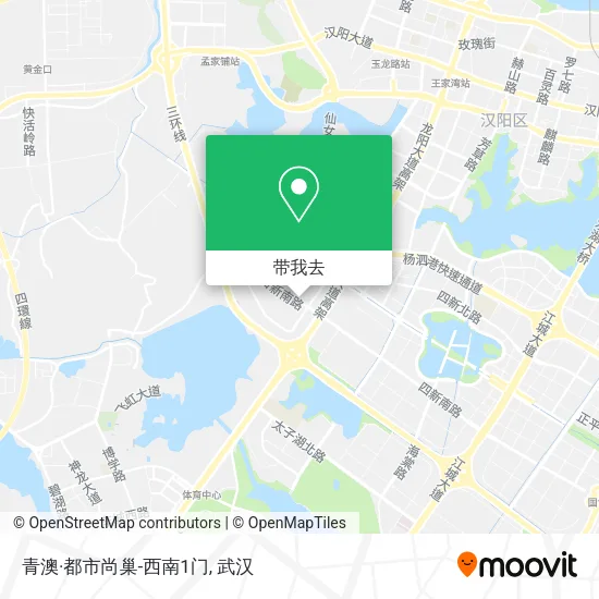 青澳·都市尚巢-西南1门地图