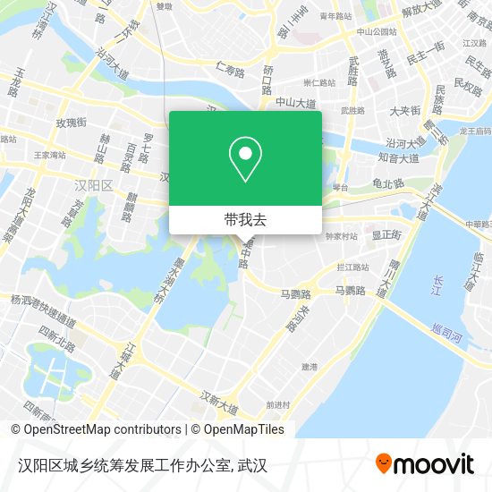 汉阳区城乡统筹发展工作办公室地图