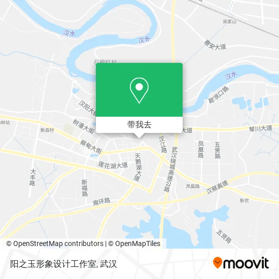 阳之玉形象设计工作室地图