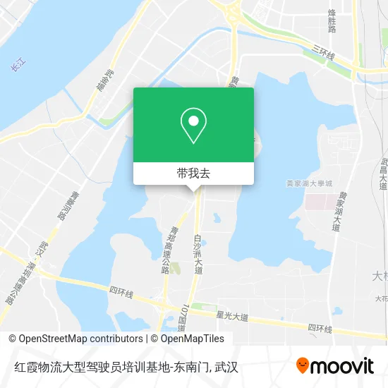 红霞物流大型驾驶员培训基地-东南门地图