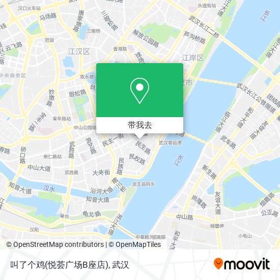 叫了个鸡(悦荟广场B座店)地图