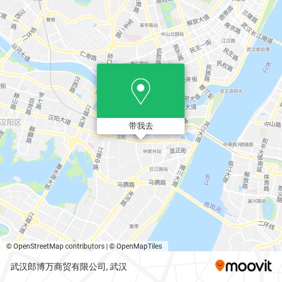 武汉郎博万商贸有限公司地图