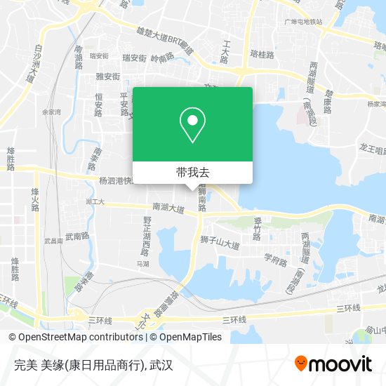 完美 美缘(康日用品商行)地图