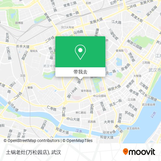 土锅老灶(万松园店)地图