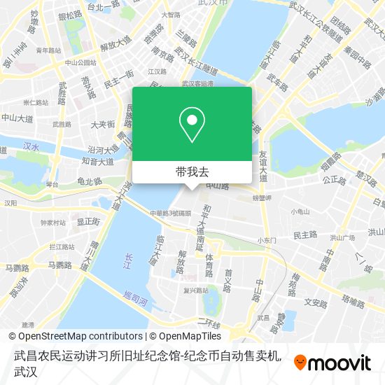 武昌农民运动讲习所旧址纪念馆-纪念币自动售卖机地图