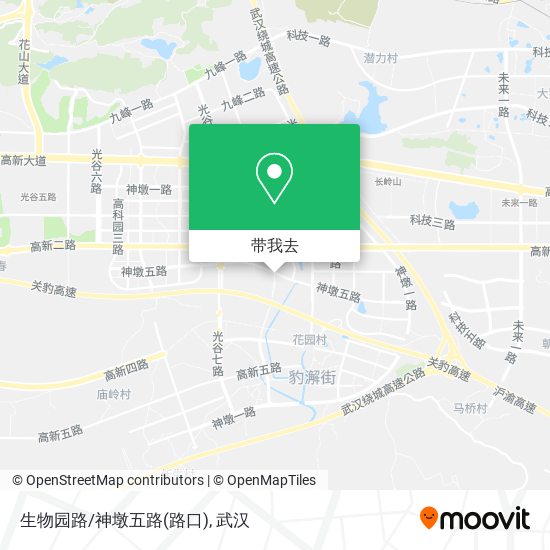 生物园路/神墩五路(路口)地图