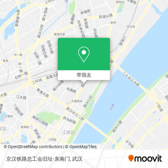 京汉铁路总工会旧址-东南门地图