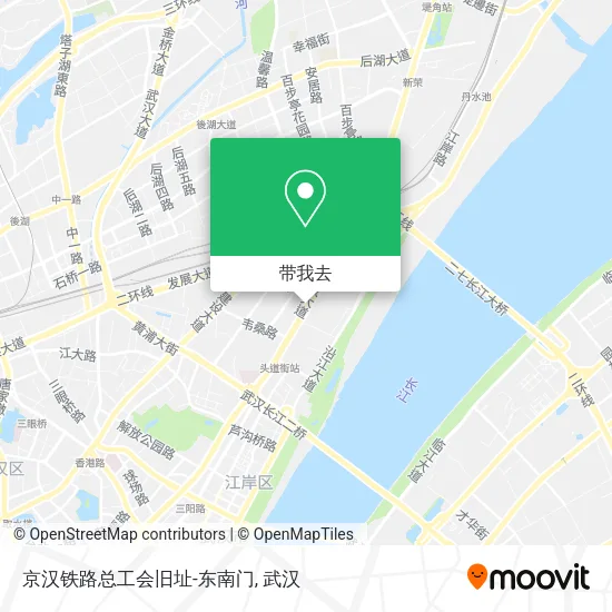 京汉铁路总工会旧址-东南门地图