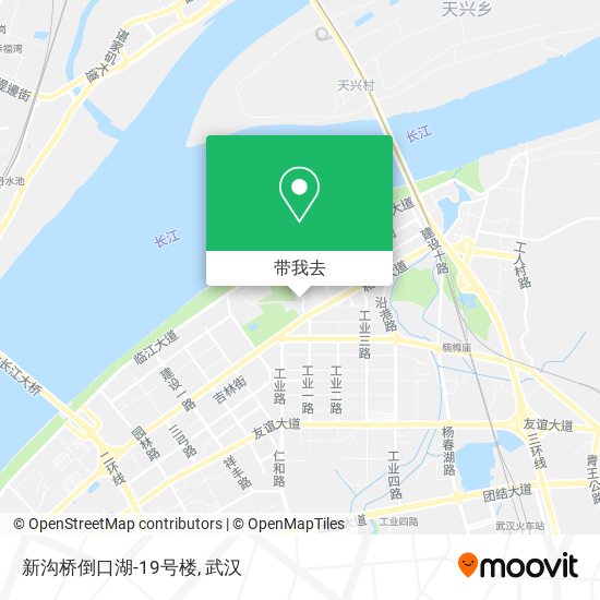 新沟桥倒口湖-19号楼地图