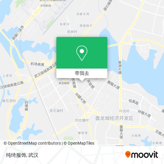纯绮服饰地图
