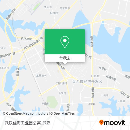 武汉佳海工业园公寓地图