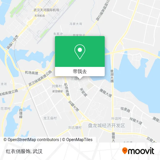 红衣俏服饰地图