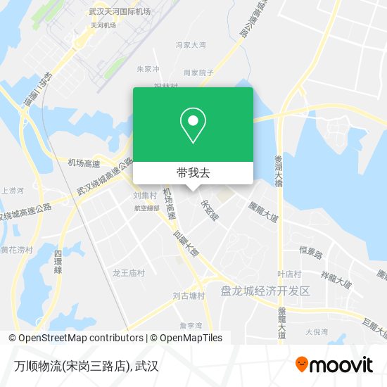 万顺物流(宋岗三路店)地图