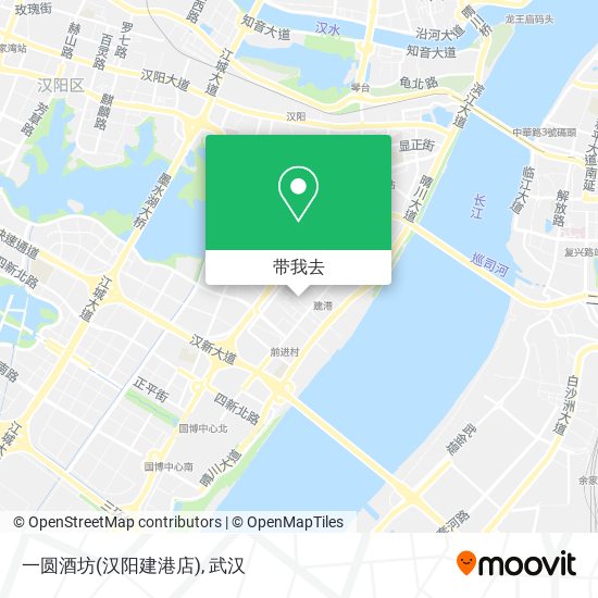 一圆酒坊(汉阳建港店)地图