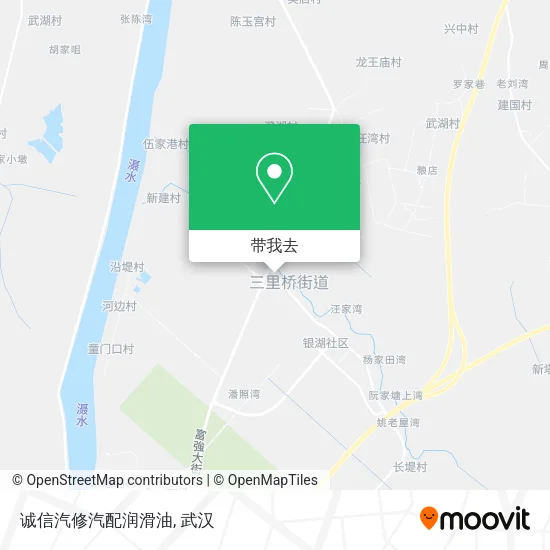 诚信汽修汽配润滑油地图