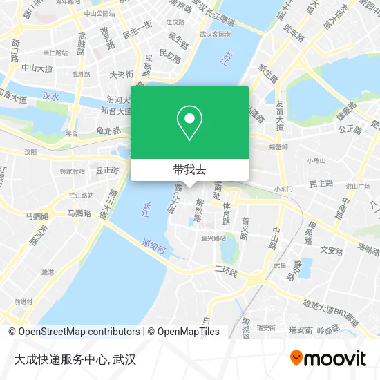 大成快递服务中心地图