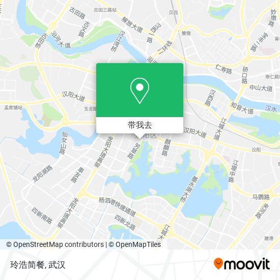 玲浩简餐地图