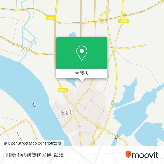 顺新不锈钢塑钢彩铝地图