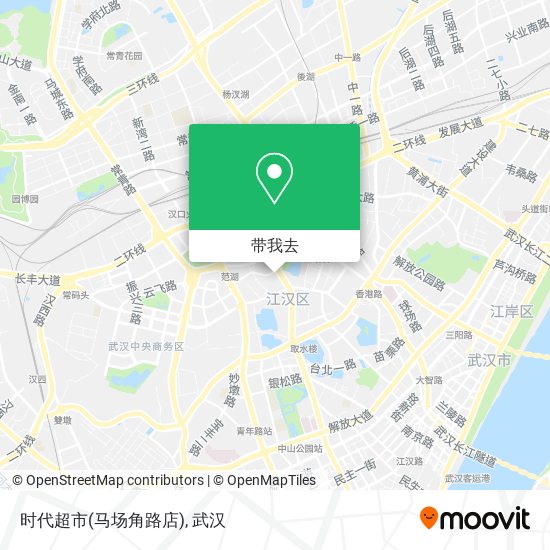 时代超市(马场角路店)地图