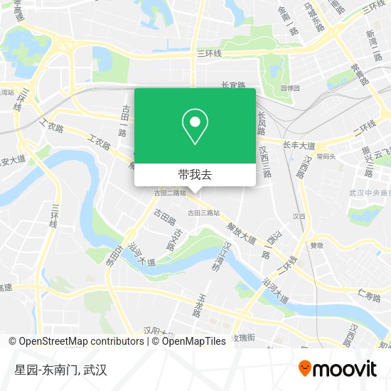星园-东南门地图