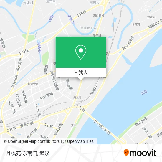 丹枫苑-东南门地图