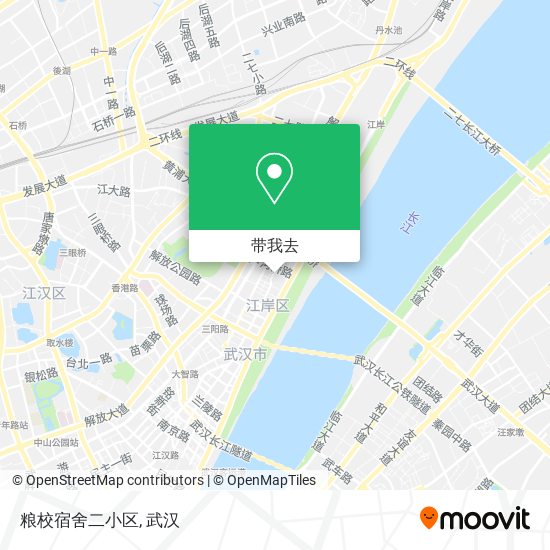 粮校宿舍二小区地图