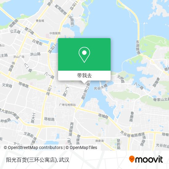 阳光百货(三环公寓店)地图