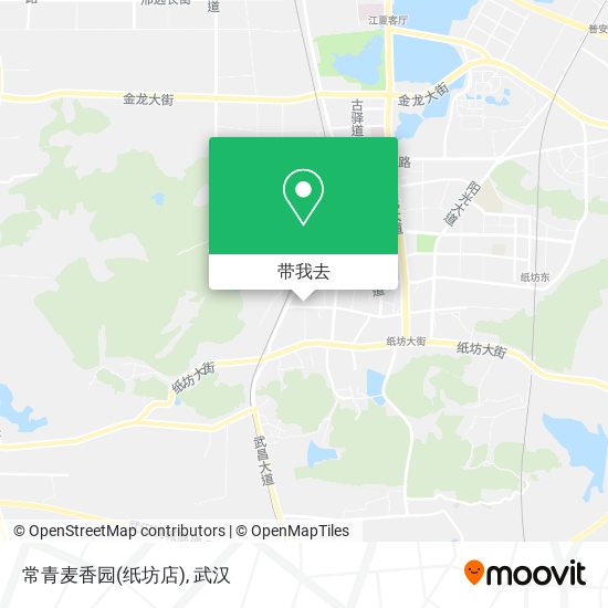 常青麦香园(纸坊店)地图