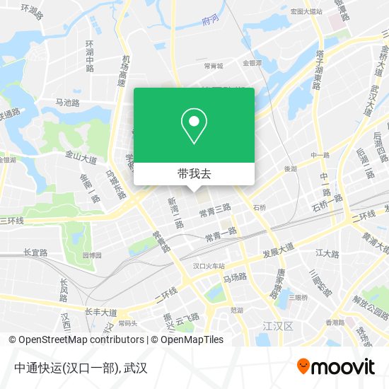 中通快运(汉口一部)地图