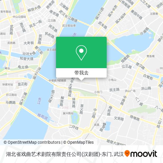 湖北省戏曲艺术剧院有限责任公司(汉剧团)-东门地图