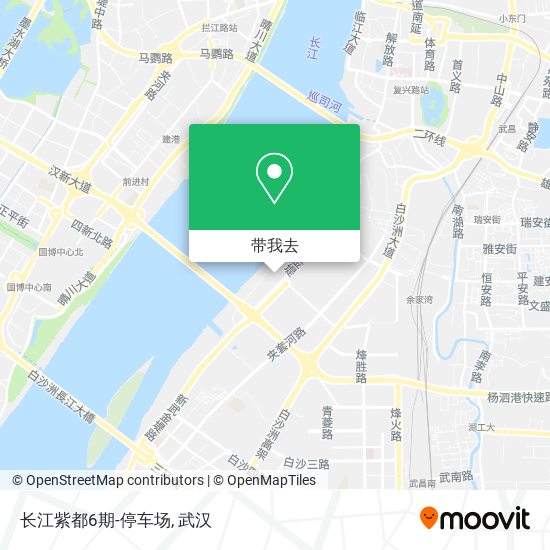 长江紫都6期-停车场地图