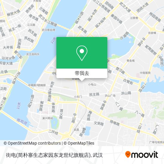 街电(简朴寨生态家园东龙世纪旗舰店)地图